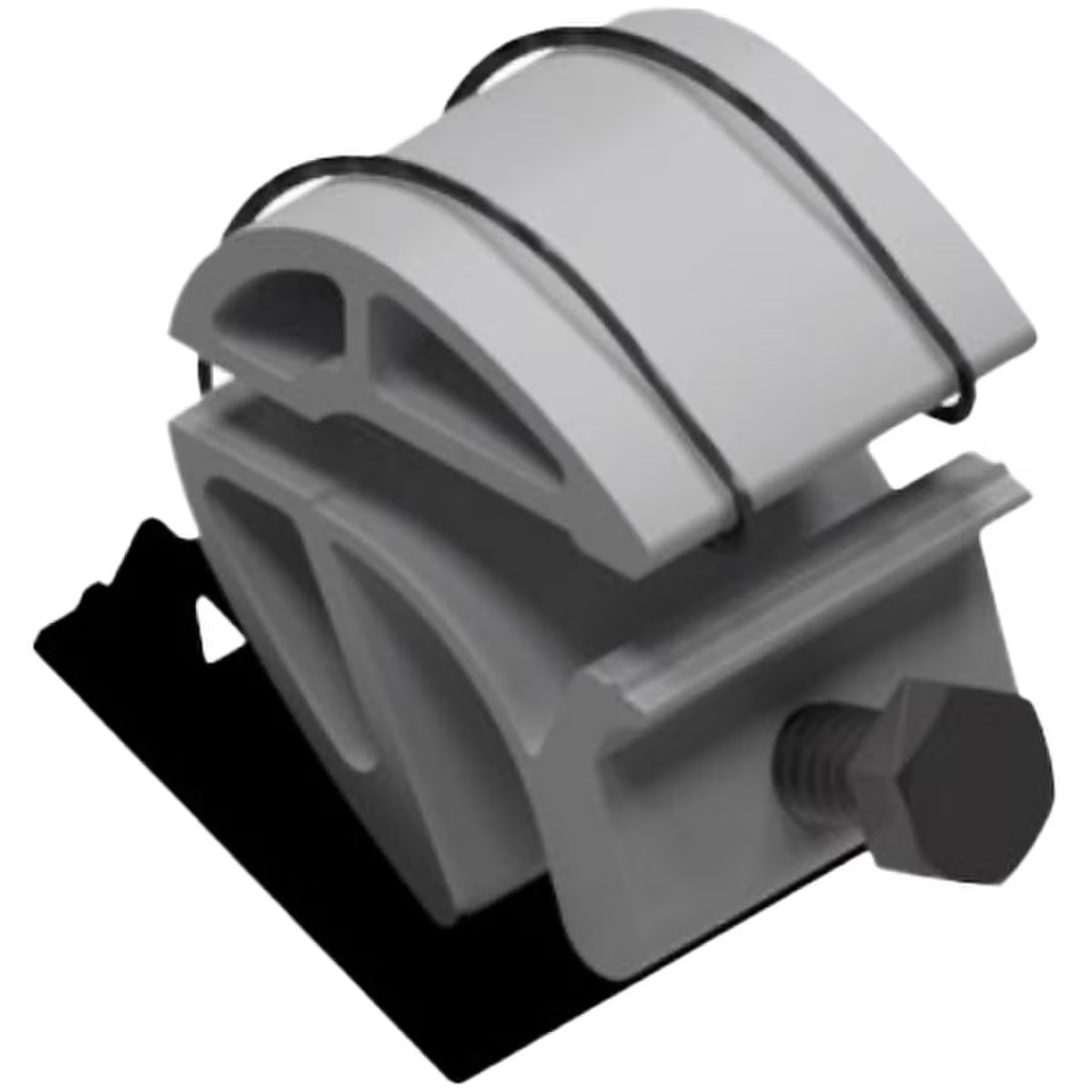 Unirac NXT HIDDEN END CLAMP W/ CAP