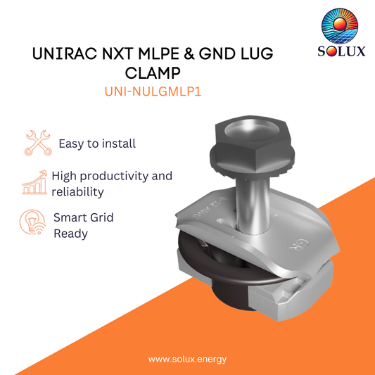 UNIRAC NXT MLPE & GND LUG CLAMP