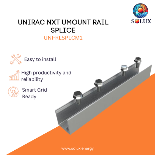 UNIRAC NXT UMOUNT RAIL SPLICE