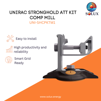 UNIRAC STRONGHOLD ATT KIT COMP MILL