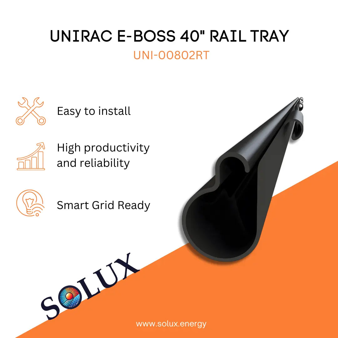 This is an image of Rail Tray 40" - Unirac E-Boss