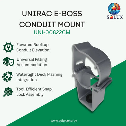 UNIRAC E-BOSS CONDUIT MT 2.0 COMP KIT (Priced as 1 pc)