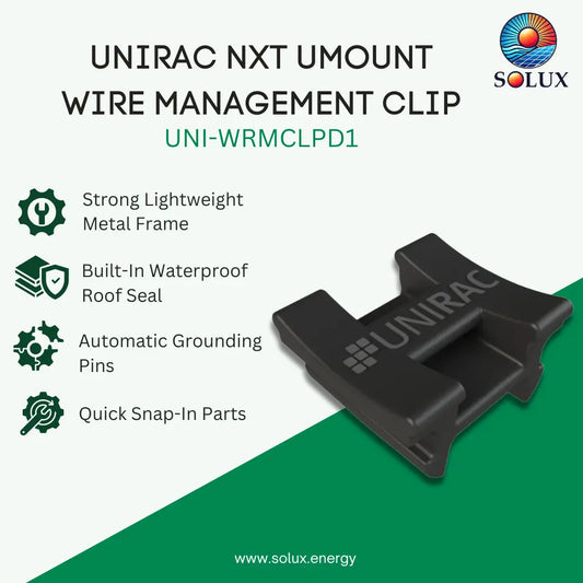 UNIRAC NXT UMOUNT WIRE MGMT CLIP
