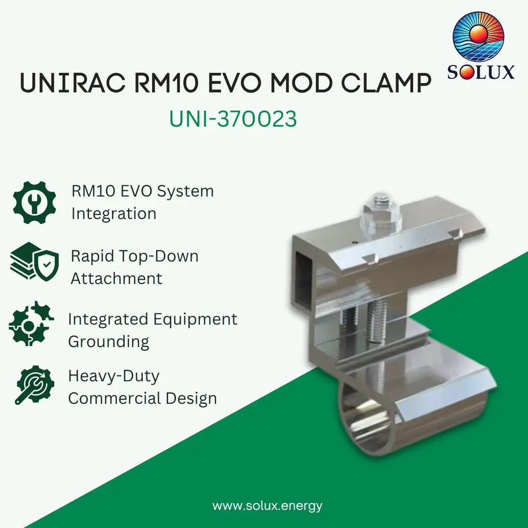 UNIRAC RM10 EVO MOD CLAMP BULK