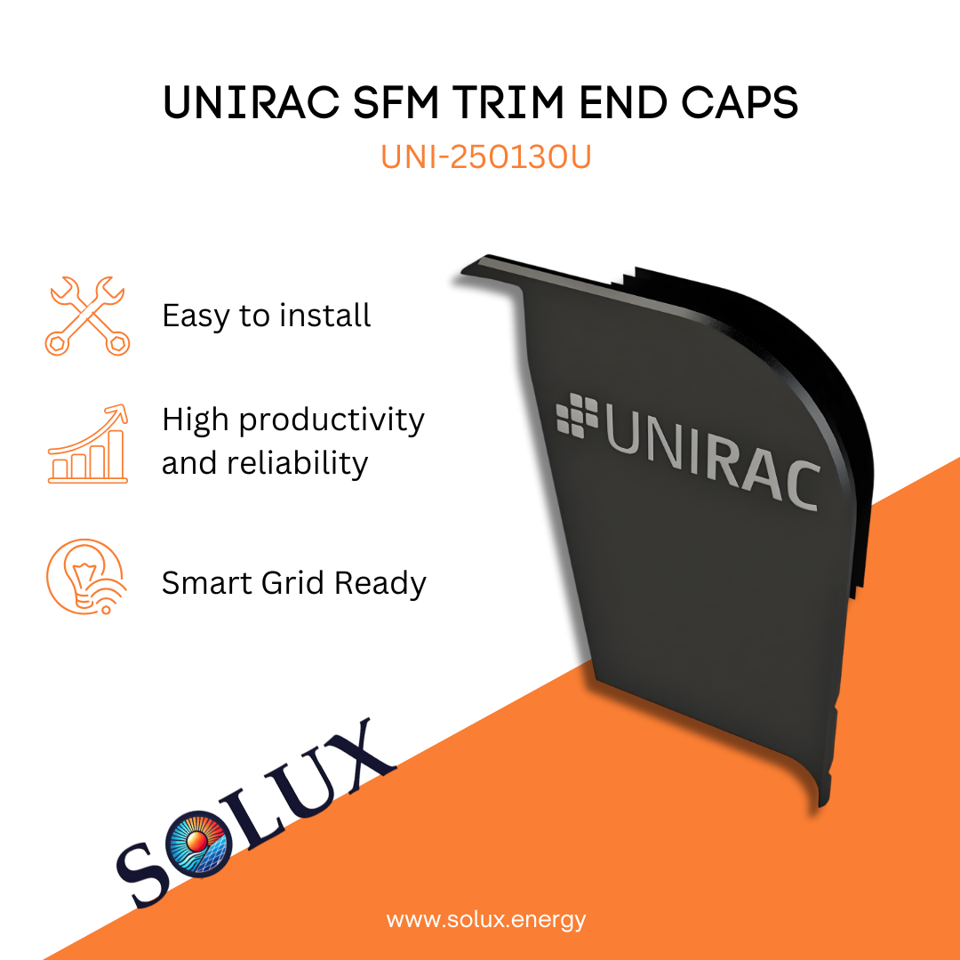 This is an image of Trim End Cap - Unirac SFM