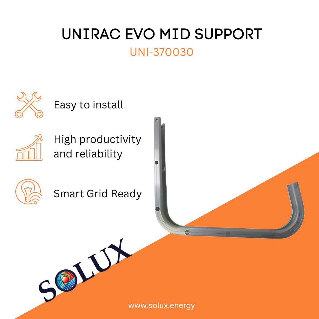 This is an image of Unirac RM10 Evo Mid Support