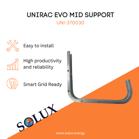 This is an image of Unirac RM10 Evo Mid Support