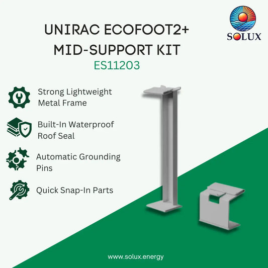 Unirac EcoFoot2+ Mid-Support Kit (Sold Individually, Pkg Qty 48)