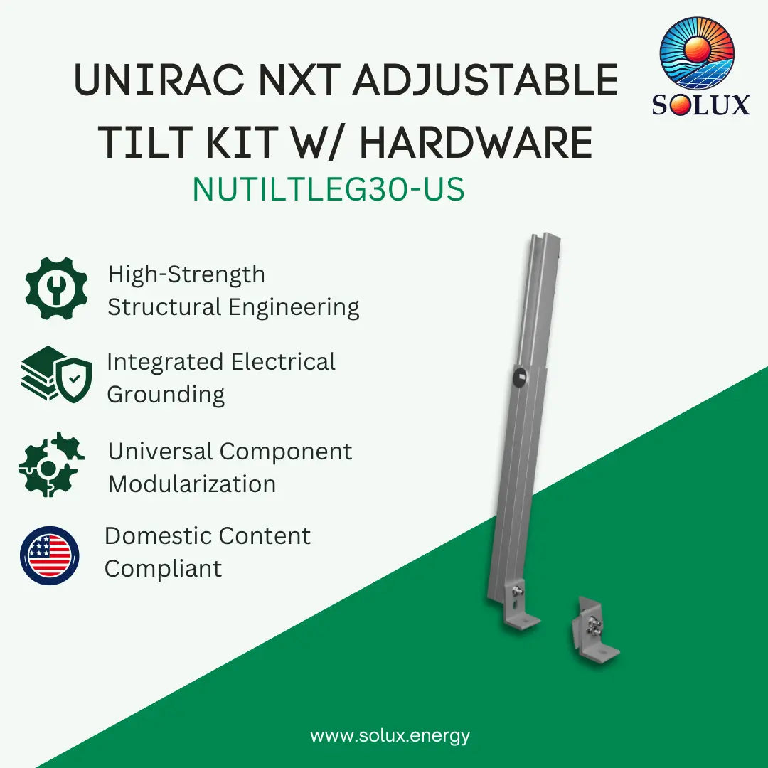 Unirac NXT Adjustable Tilt Kit 30" w/ Hardware