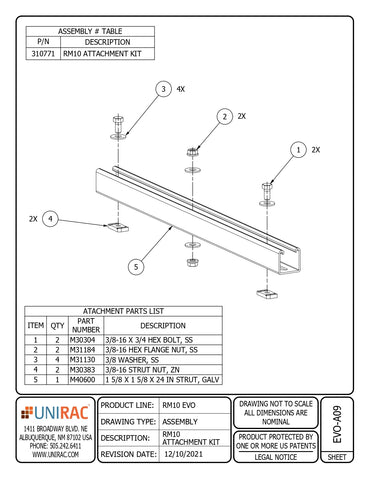 310771 accessory kit