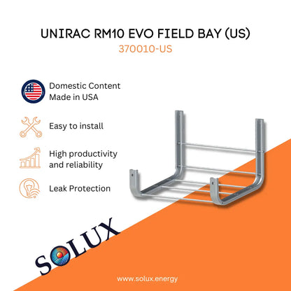 Unirac RM10 EVO FIELD BAY (US) (Sold Individually, Pkg Qty 50)