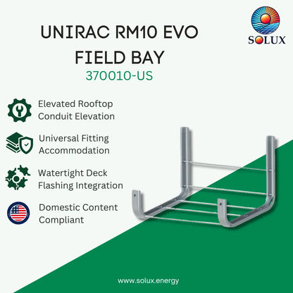 Unirac RM10 EVO FIELD BAY (US) (Sold Individually, Pkg Qty 50)
