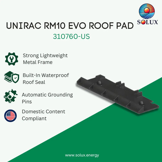 Unirac RM10 EVO Roof Pad (Sold Individually, Pkg Qty 200)