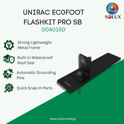Unirac SolarMount Flashkit Pro SB, Dark