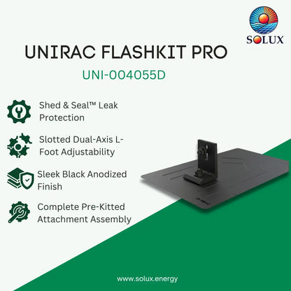 Unirac UNI-004055D Flashkit Pro Dark (Priced as 1 pc)