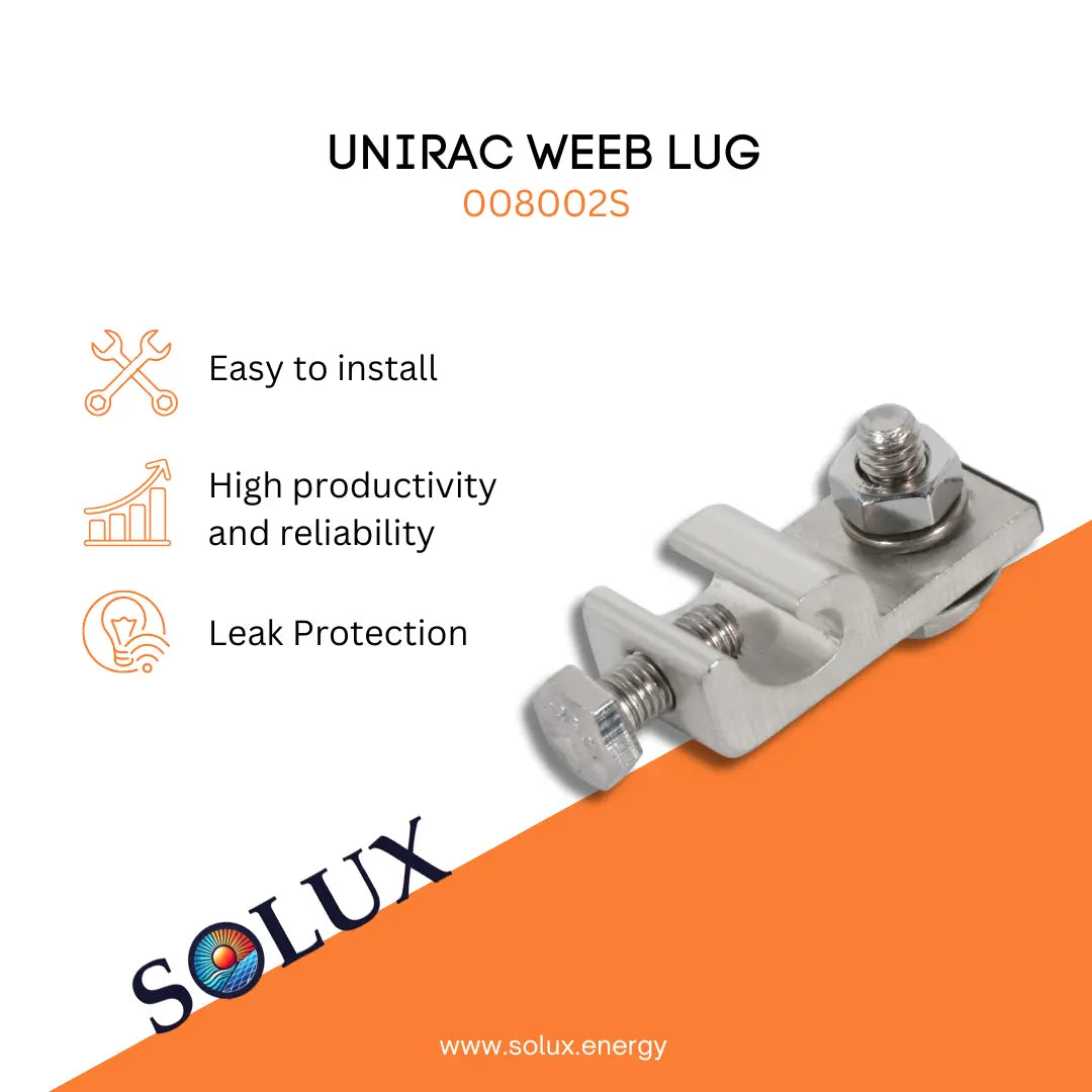 This is an image of Unirac WEEB Grounding Lug | 008002S 