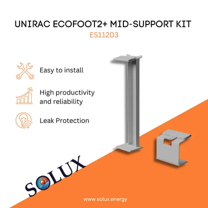 This is an image of Unirac EcoFoot2+ Mid Span Support Kit (ES11203)