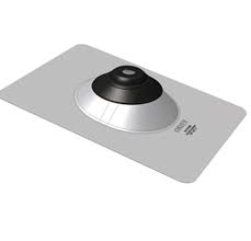 Product Image of Unirac Flash roofing with a central knob on a white background