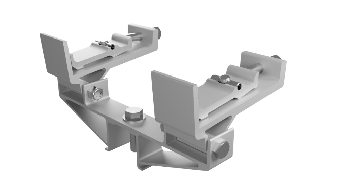 Product Image of Unirac GRIDFLEX 5D SOUTH CLAMP on a white background