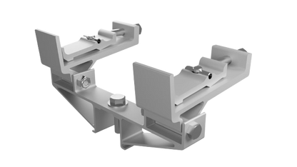 Product Image of Unirac GRIDFLEX 5D SOUTH CLAMP on a white background