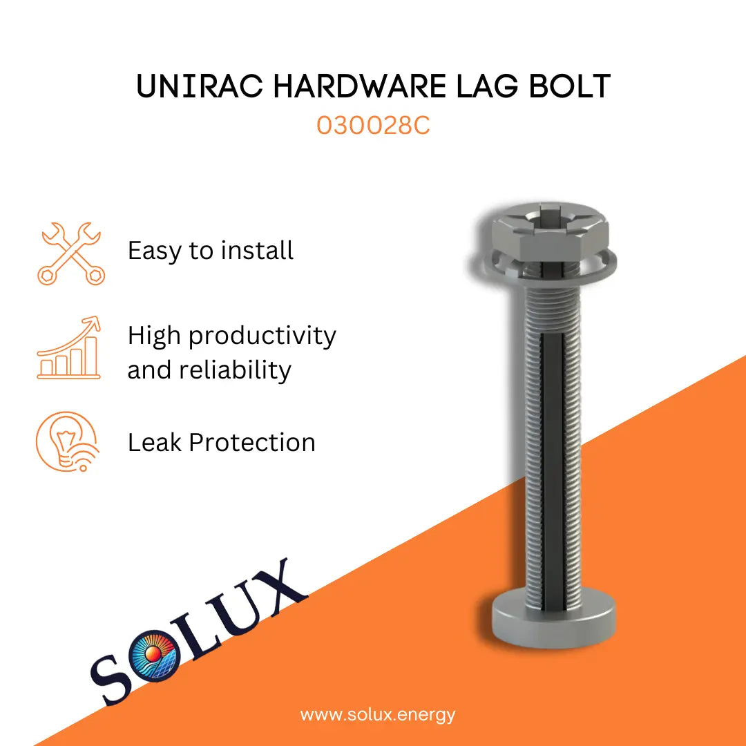 This is an image of Unirac HDW Lag Bolt 5/16
