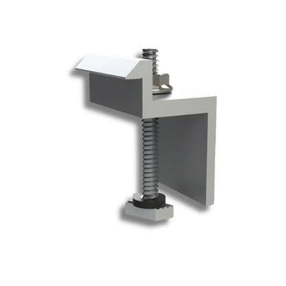 Product Image of Unirac SM End Clamp size E, Mill Aluminum 