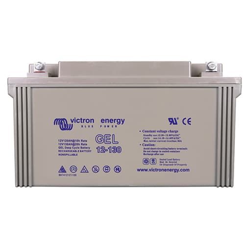 Victron Energy battery on a white background