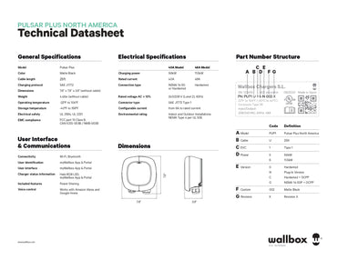 WBX-PULSAR-PLUS-40A solar ev charger