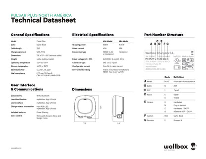 WBX-PULSAR-PLUS-40A solar ev charger