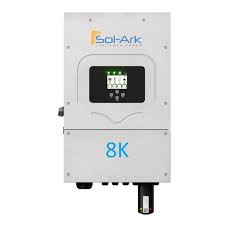 SOL-ARK 8K 120/240V 4+ BATTERY SYSTEM. UP TO 1100