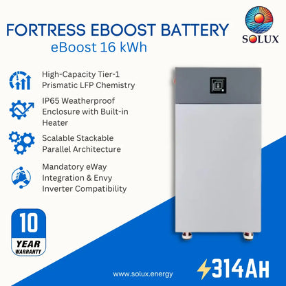 Fortress eBoost 16 kWh 314 Ah LFP Battery