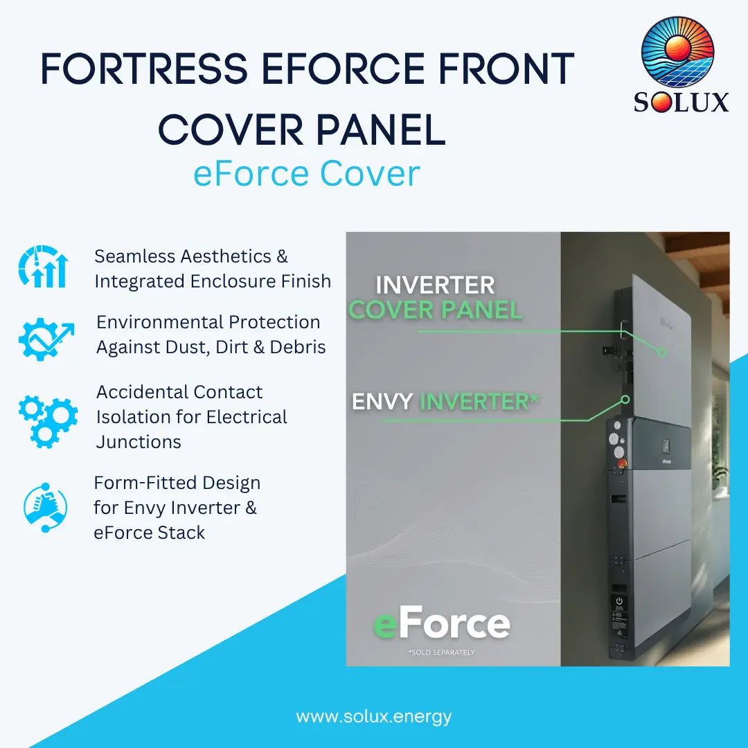 Fortress eForce Front Cover Panel for Envy with use of EForce System