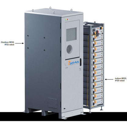 Battery Energy Storage System, 60kWh, 160A, IP55, 208/480V