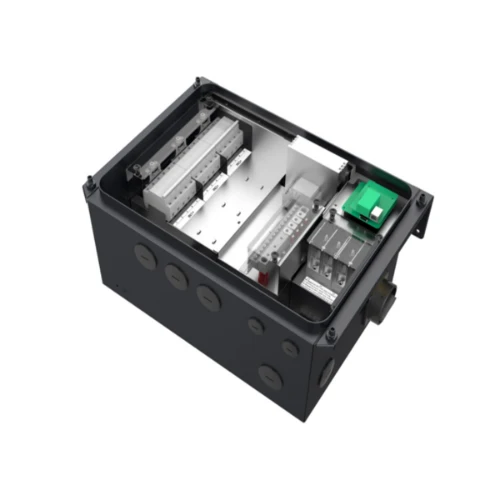 Solectria Wiring Box for PVI 36(V2)/50/60TL Transformerless Inverter, 15 Fused Inputs (5 per Zone), 20A fuses included