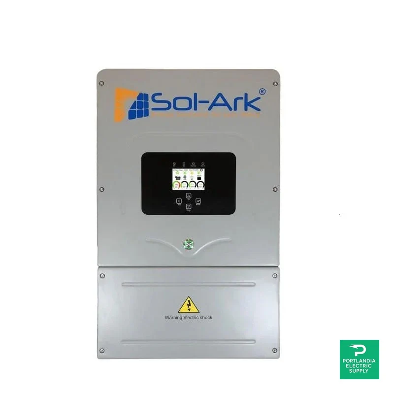 SOL-ARK 8K 120/240V 4+ BATTERY SYSTEM. UP TO 1100