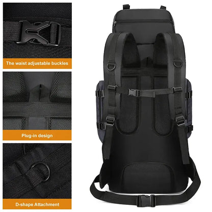 Outdoor Travel Backpack - Large Capacity